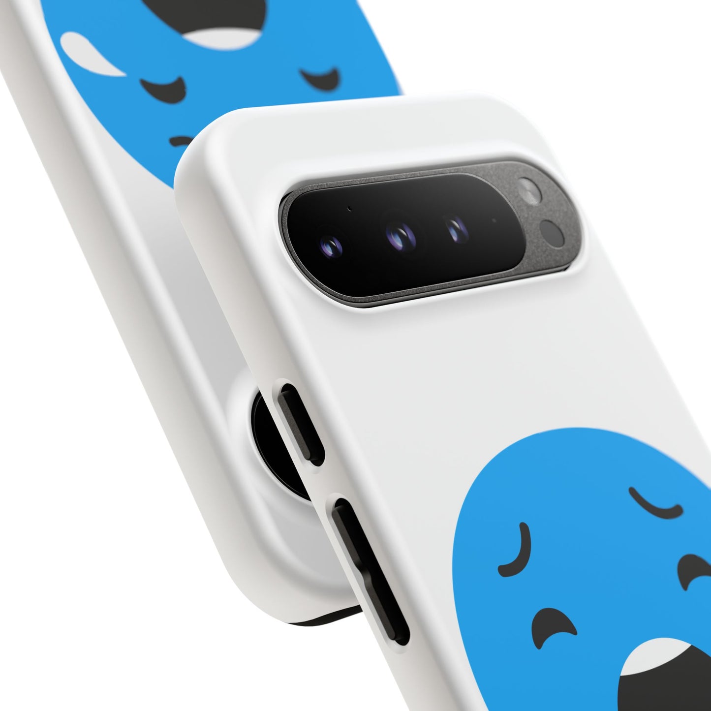 Funny Sad Face Phone Case - Tough and Stylish