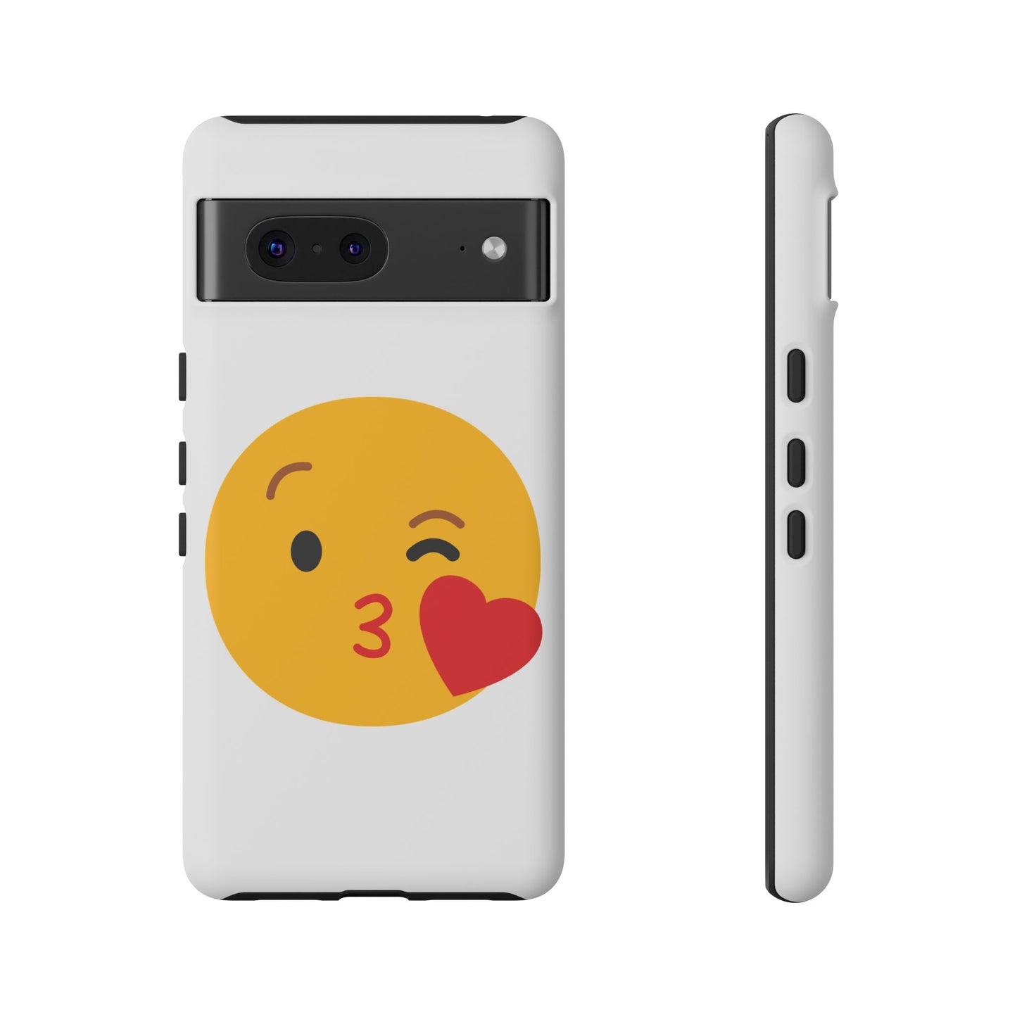 Cute Emoji Phone Case - Kissy Face Design for Stylish Protection