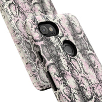 Stylish Snake Print Phone Case - Tough Protection for Trendsetters