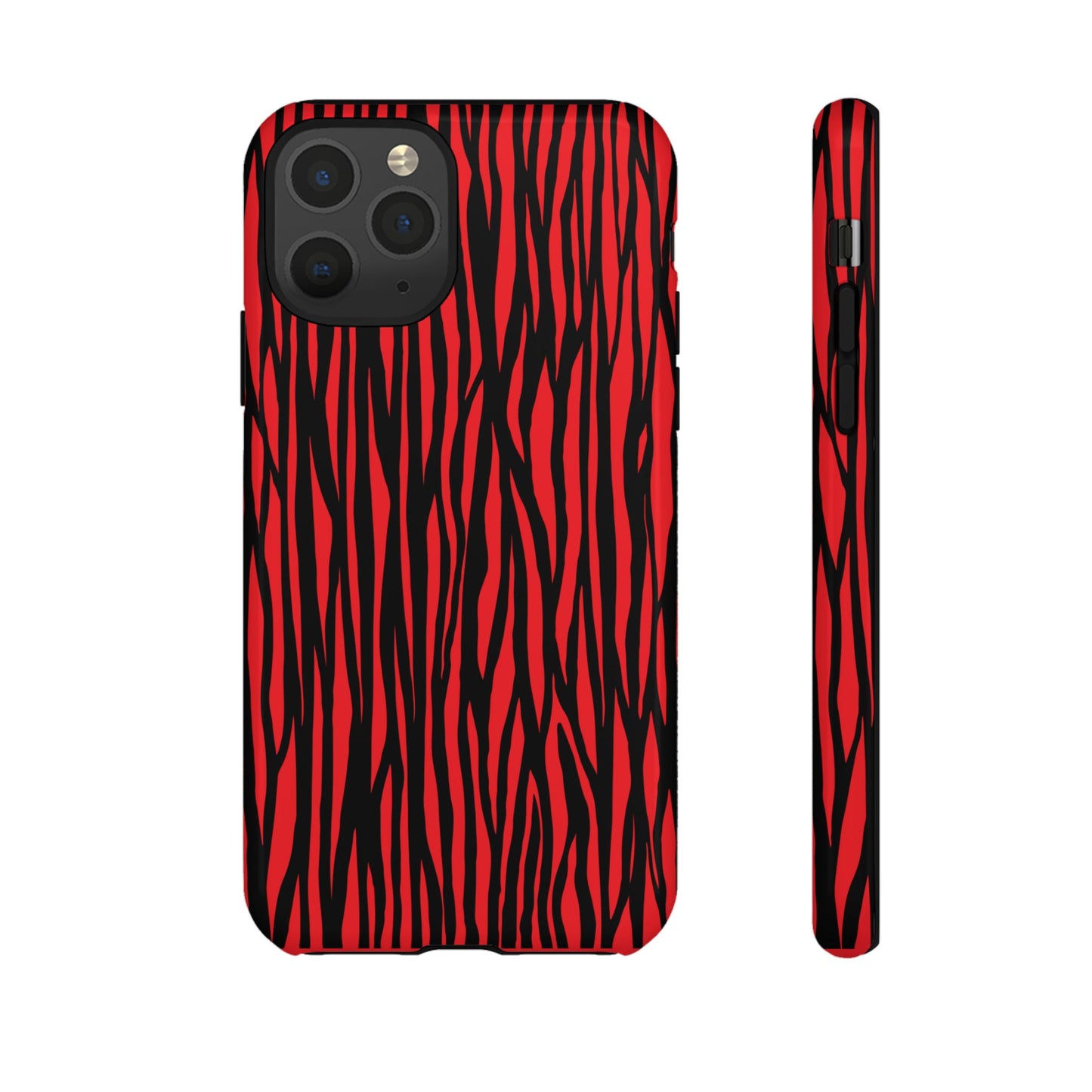 Bold Zebra Print Phone Case - Tough Protection for Trendsetters