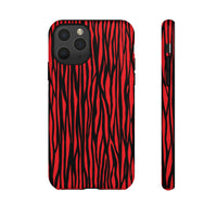 Bold Zebra Print Phone Case - Tough Protection for Trendsetters