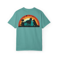 Rainbow Animal Scene Unisex T-Shirt - Nature Lover's Gift