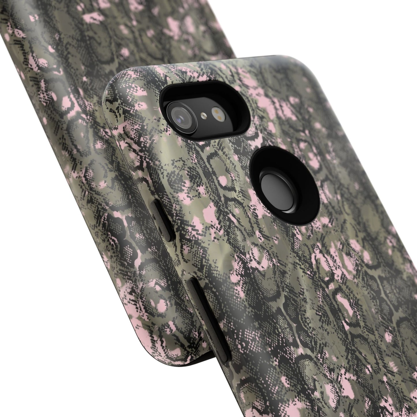 Stylish Snake Print Phone Case for Tough Protection