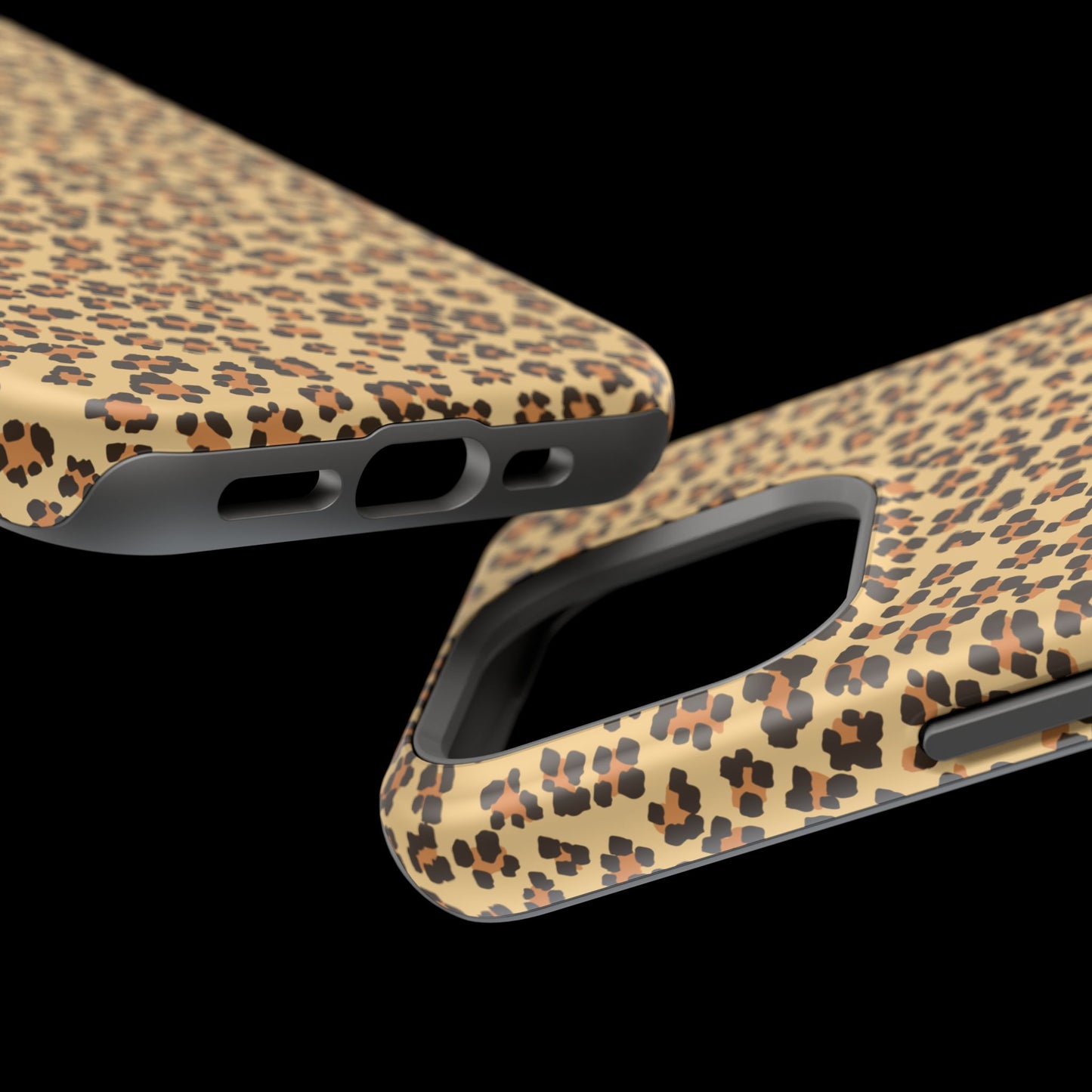 Leopard Print Magnetic Tough Case for iPhone – Bold Style, Rugged Protection  Make a fierce statement while keeping your iPhone safe with this stylish and durable magnetic tough case featuring a trendy leopard print design.