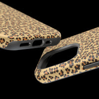 Leopard Print Magnetic Tough Case for iPhone – Bold Style, Rugged Protection  Make a fierce statement while keeping your iPhone safe with this stylish and durable magnetic tough case featuring a trendy leopard print design.