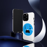 Funny Sad Face Phone Case - Tough and Stylish