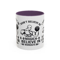 Motivational Workout Coffee Mug, Fitness Mug, Gym Mug, Exercise Mug, Inspirational Mug, Morning Coffee Cup
