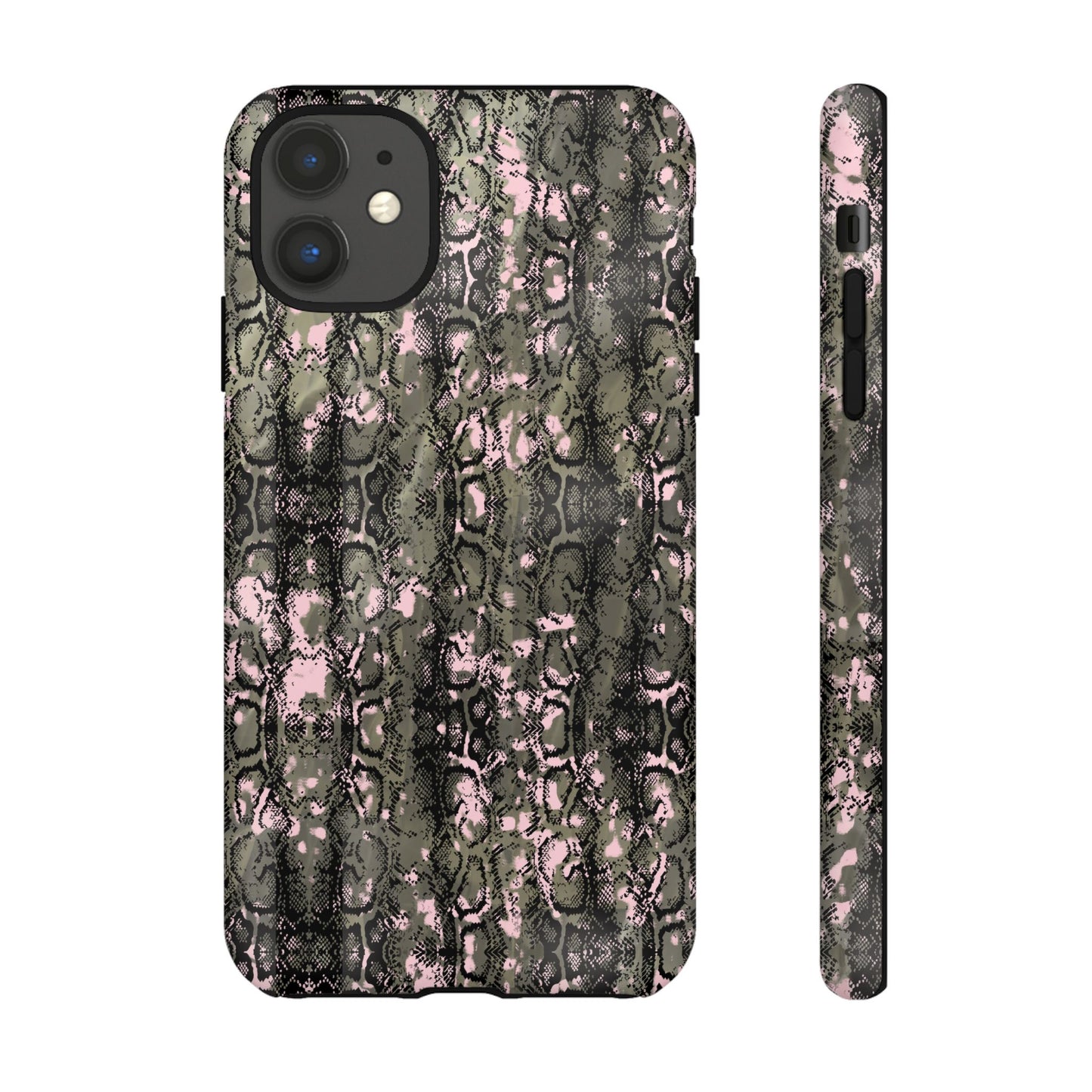 Camo Snake Pattern Phone Case – Rugged Protection Meets Bold Style  Turn heads while protecting your phone with this fierce camo snake pattern case—where urban edge meets outdoor grit.