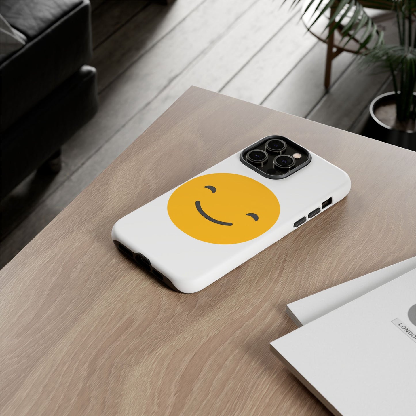 Happy Face Phone Case - Tough and Stylish Protection