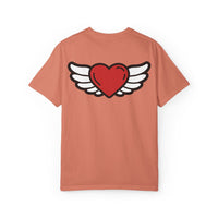 Vintage Winged Heart Unisex T-Shirt - Casual Love Tees