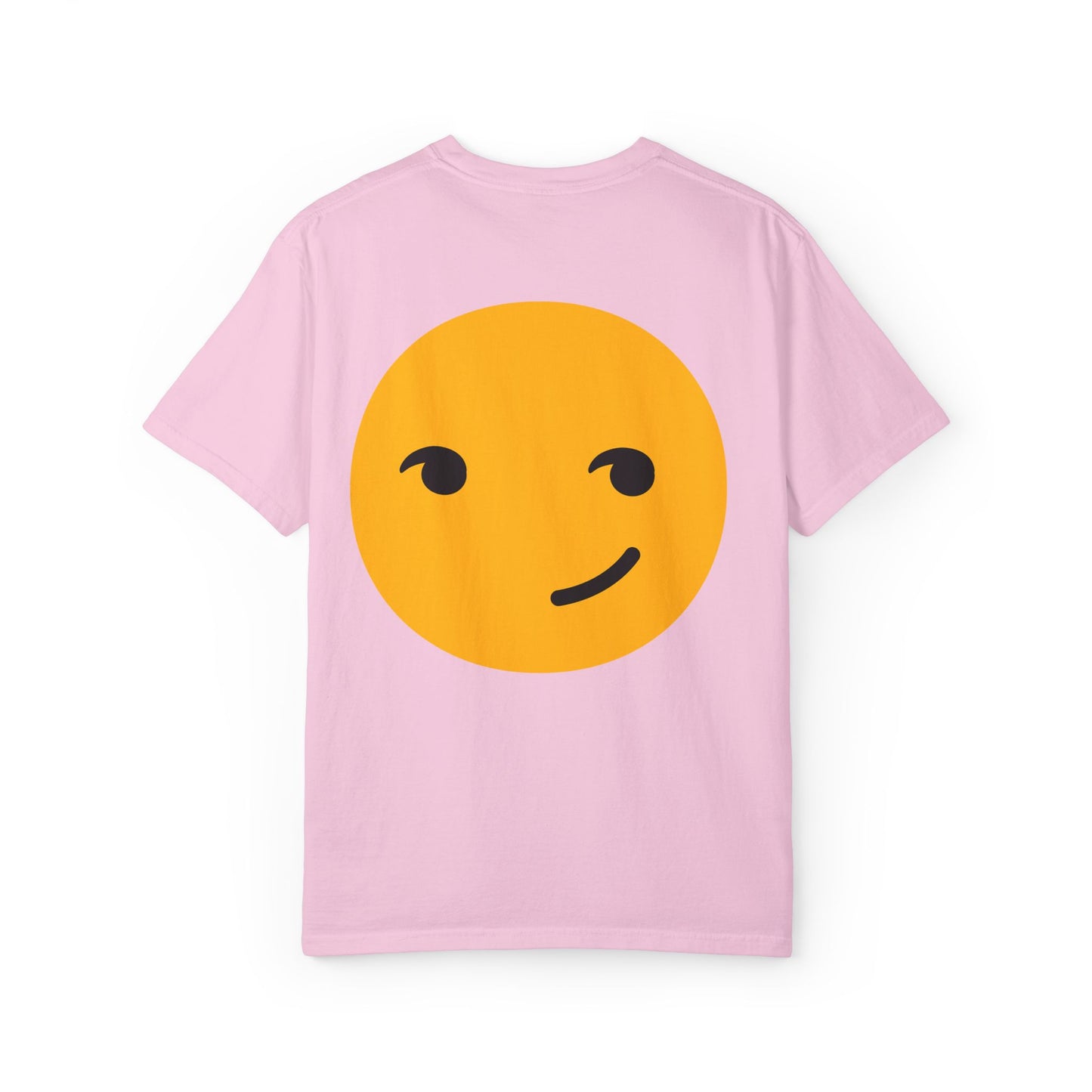 Smile Circle Unisex Garment-Dyed T-Shirt - Fun Casual Tee for Everyday Wear