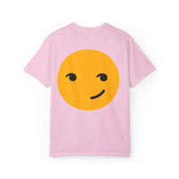 Smile Circle Unisex Garment-Dyed T-Shirt - Fun Casual Tee for Everyday Wear