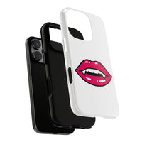 Vampire Mouth Phone Case - Tough Cases for Halloween, Gift for Spooky Lovers, Quirky Phone Accessories, Fun Tech Gear