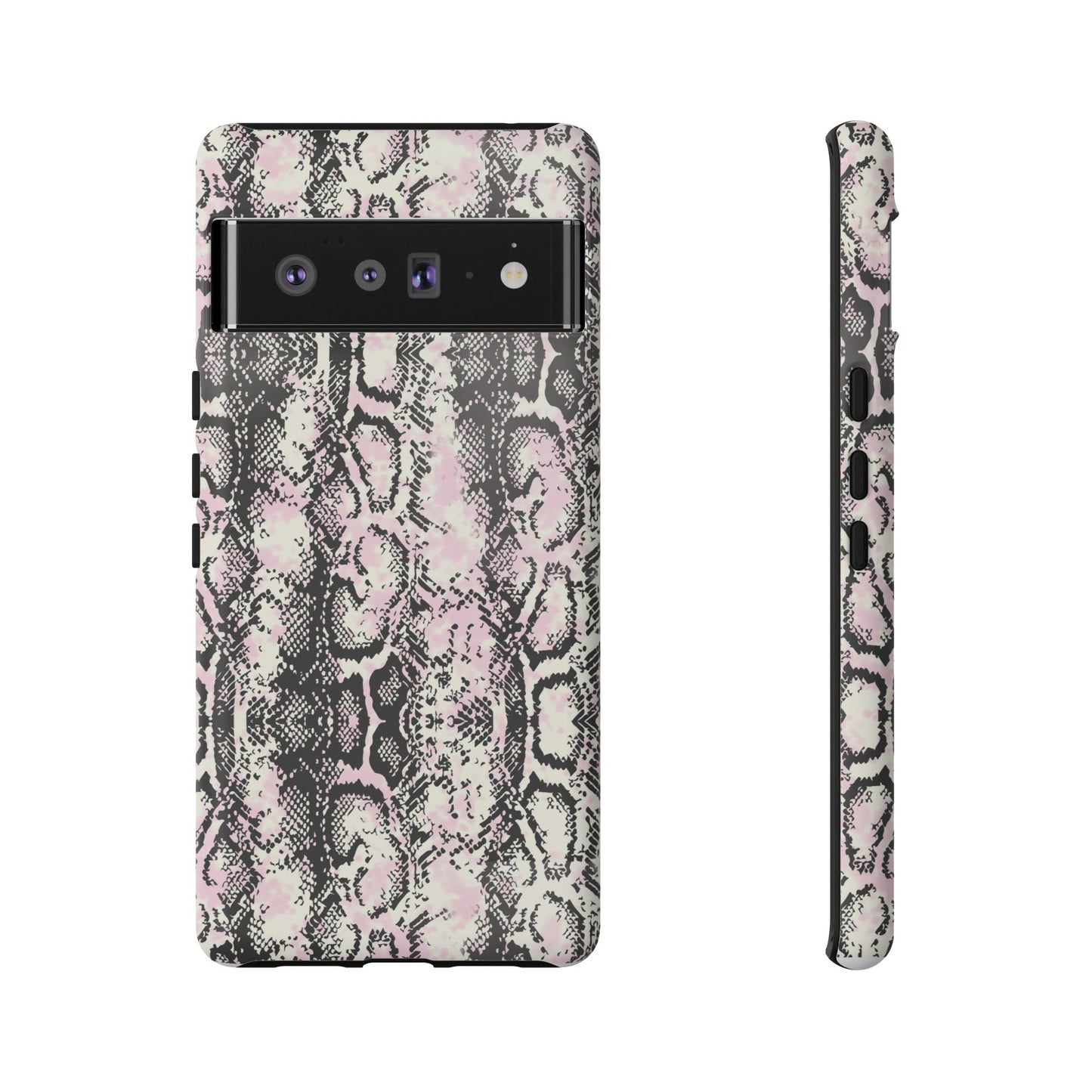 Stylish Snake Print Phone Case - Tough Protection for Trendsetters
