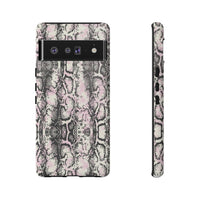 Stylish Snake Print Phone Case - Tough Protection for Trendsetters