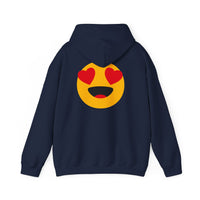 Heart Eyes Emoji Hoodie - Unisex Heavy Blend™ Sweatshirt
