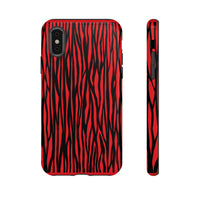 Bold Zebra Print Phone Case - Tough Protection for Trendsetters