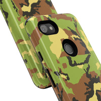 Camo Tough Phone Case - Durable Military Style Cover for Adventure Lovers