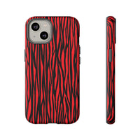 Bold Zebra Print Phone Case - Tough Protection for Trendsetters
