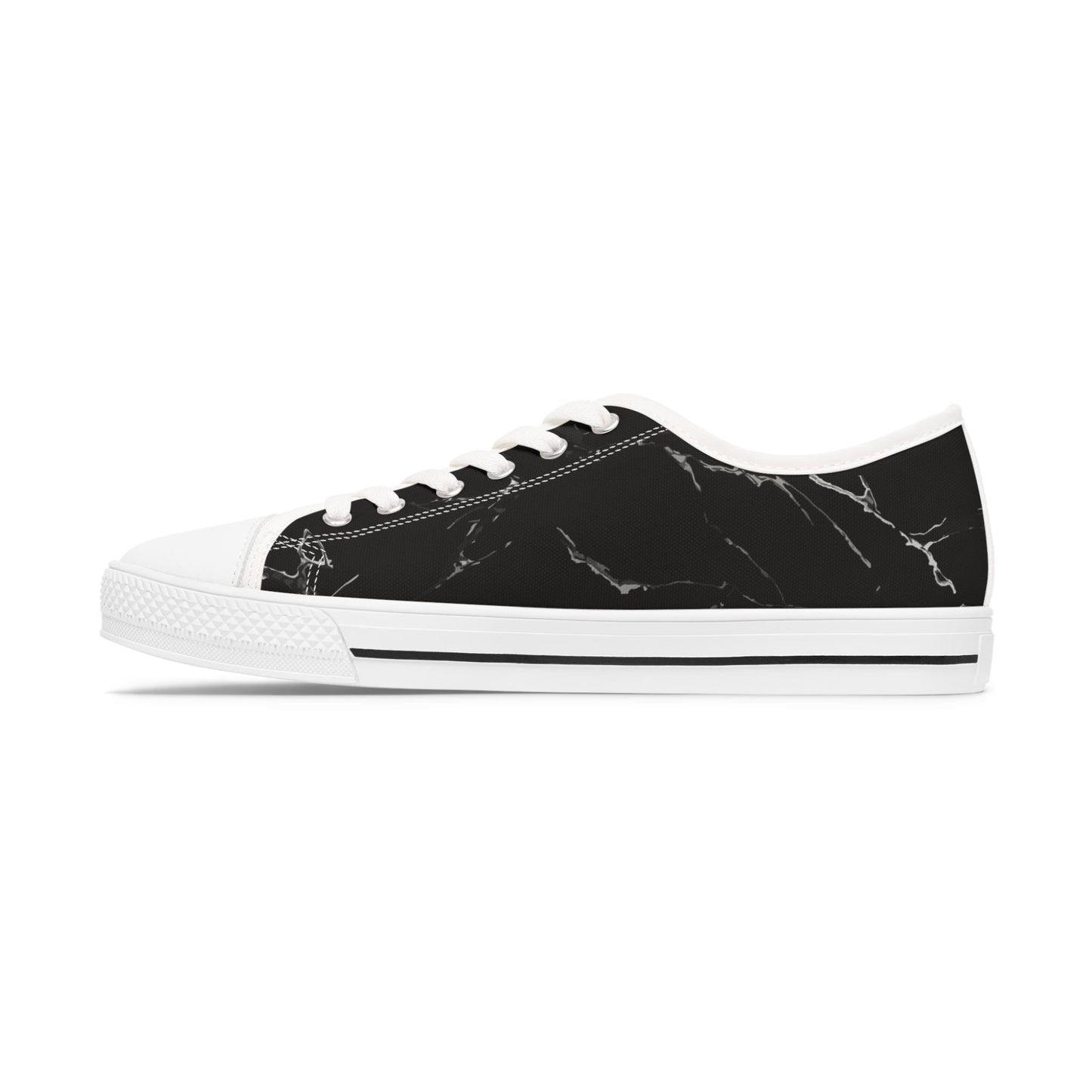Chic Marble Women's Low Top Sneakers | Casual Fashion Footwear, Trendy Everyday Shoes, Gift for Her, Stylish Sneakers, Summer Essentials