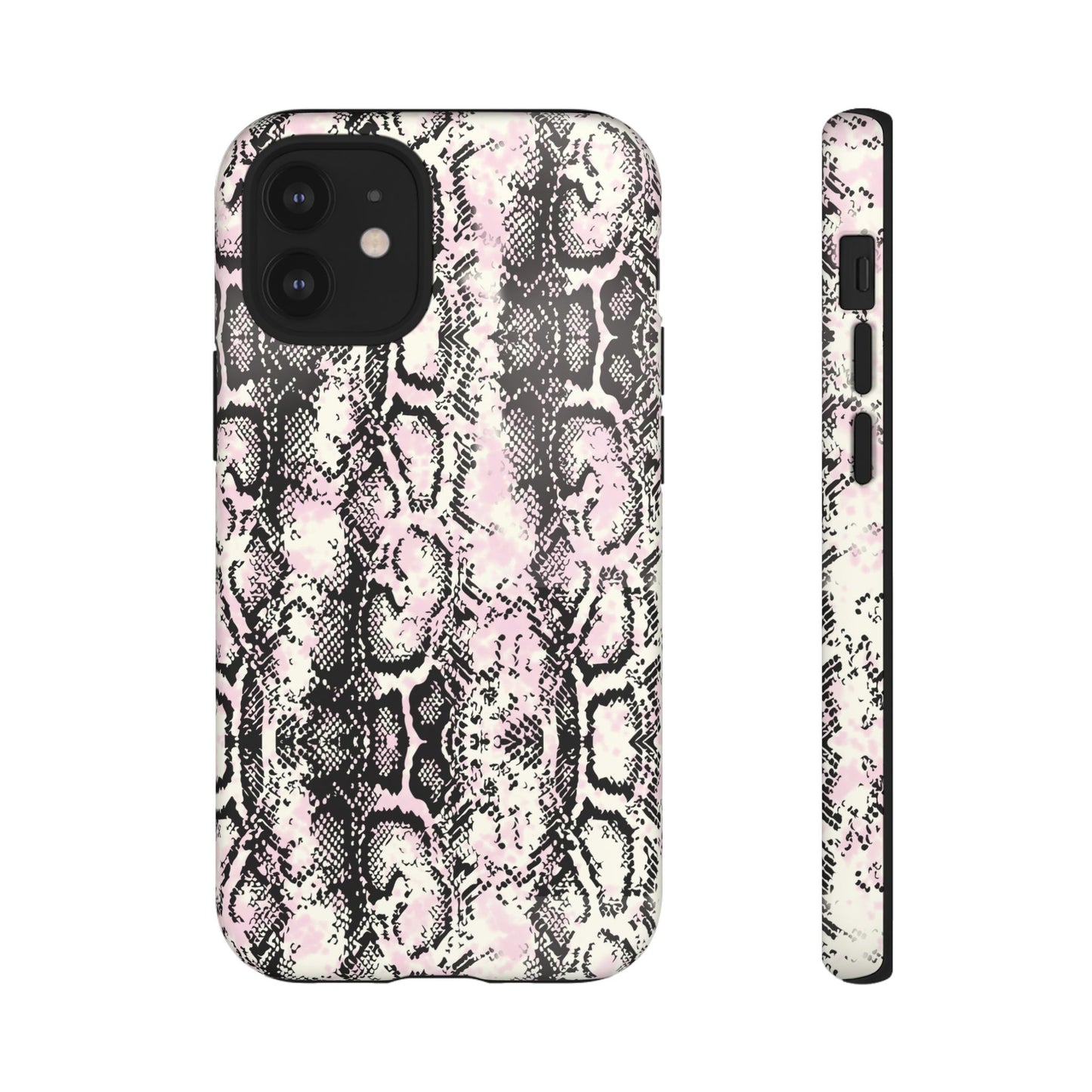 Stylish Snake Print Phone Case - Tough Protection for Trendsetters