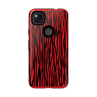 Bold Zebra Print Phone Case - Tough Protection for Trendsetters