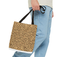 Trendy Leopard Print Tote Bag - Stylish & Versatile Accessory