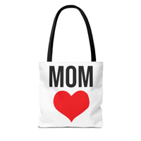 Mom Love Tote Bag | Perfect for Mother's Day, Birthday Gift, Grocery Shopping, Personalized Gift, Eco-Friendly