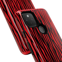 Bold Zebra Print Phone Case - Tough Protection for Trendsetters