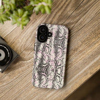 Stylish Snake Print Phone Case – Trendy Design, Tough Protection  Make a bold fashion statement while keeping your phone safe with this sleek and durable snake print case.