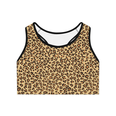 Leopard Print Sports Bra for Active Lifestyles