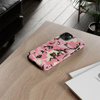 Stylish Pink Camouflage Phone Case – Tough Cases for Trendsetters