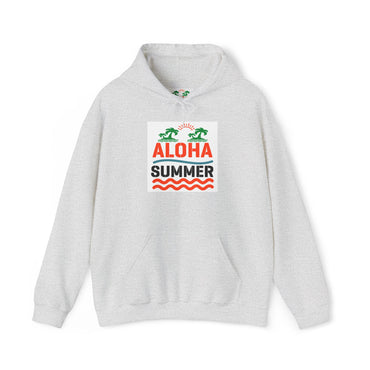 Aloha Summer Hoodie,Tropical Beach Wear,Unisex Sweatshirt,Vacation Outfit, Summer  iconic Waikiki Beach Oahu combines urban
