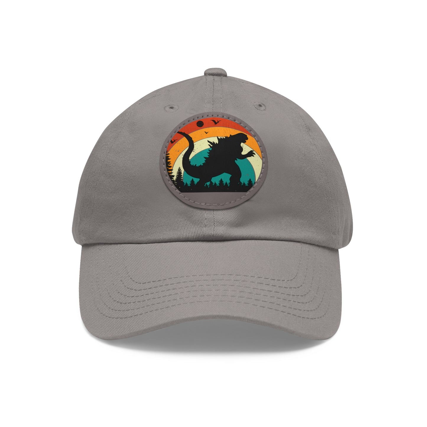 Adventure Dad Hat with Leather Patch – Perfect for Outdoor Enthusiasts