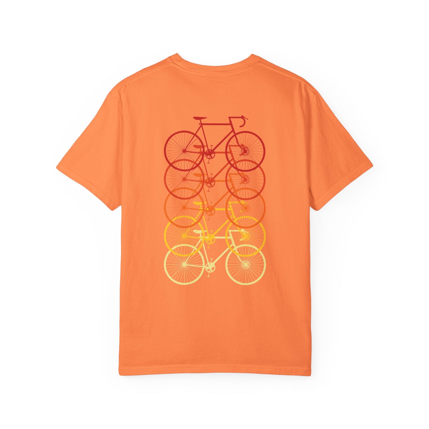 Gradient Bicycle Unisex T-Shirt - Perfect for Cycling Enthusiasts