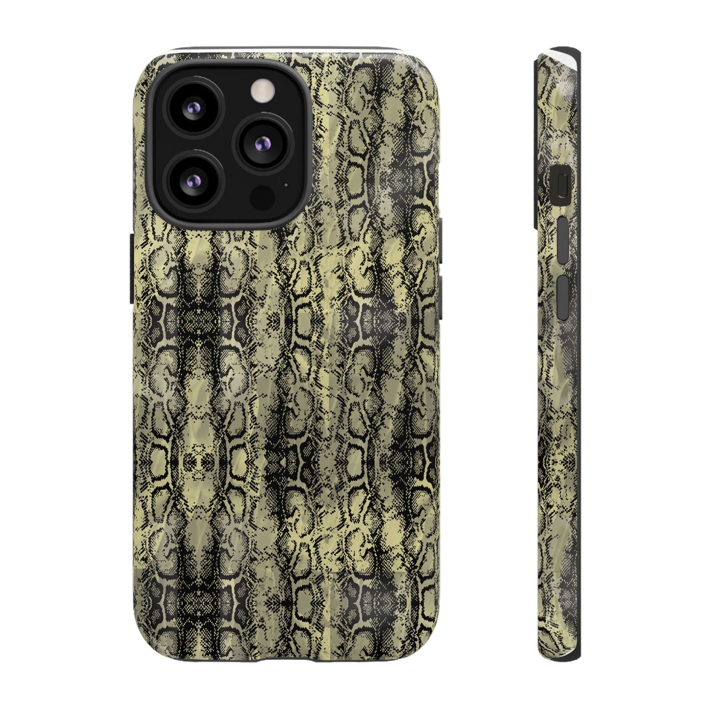 Snake Pattern Phone Case – Tough & Stylish Protection for Your Device  Show off your wild side while keeping your phone protected with this sleek snake pattern case—designed for both fashion and function.