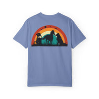 Rainbow Animal Scene Unisex T-Shirt - Nature Lover's Gift