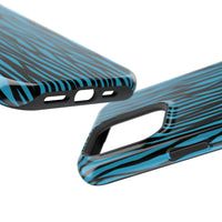 Zebra Print Magnetic Tough Case for iPhone - Durable & Stylish Phone Protection