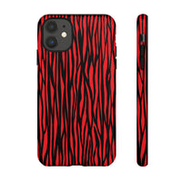 Bold Zebra Print Phone Case - Tough Protection for Trendsetters