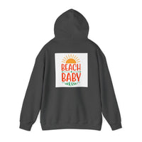 Beach Baby Hooded Sweatshirt | Summer Vibes, Beach Lover Gift, Unisex Casual Wear, Cozy Hoodie, Fun Beachwear