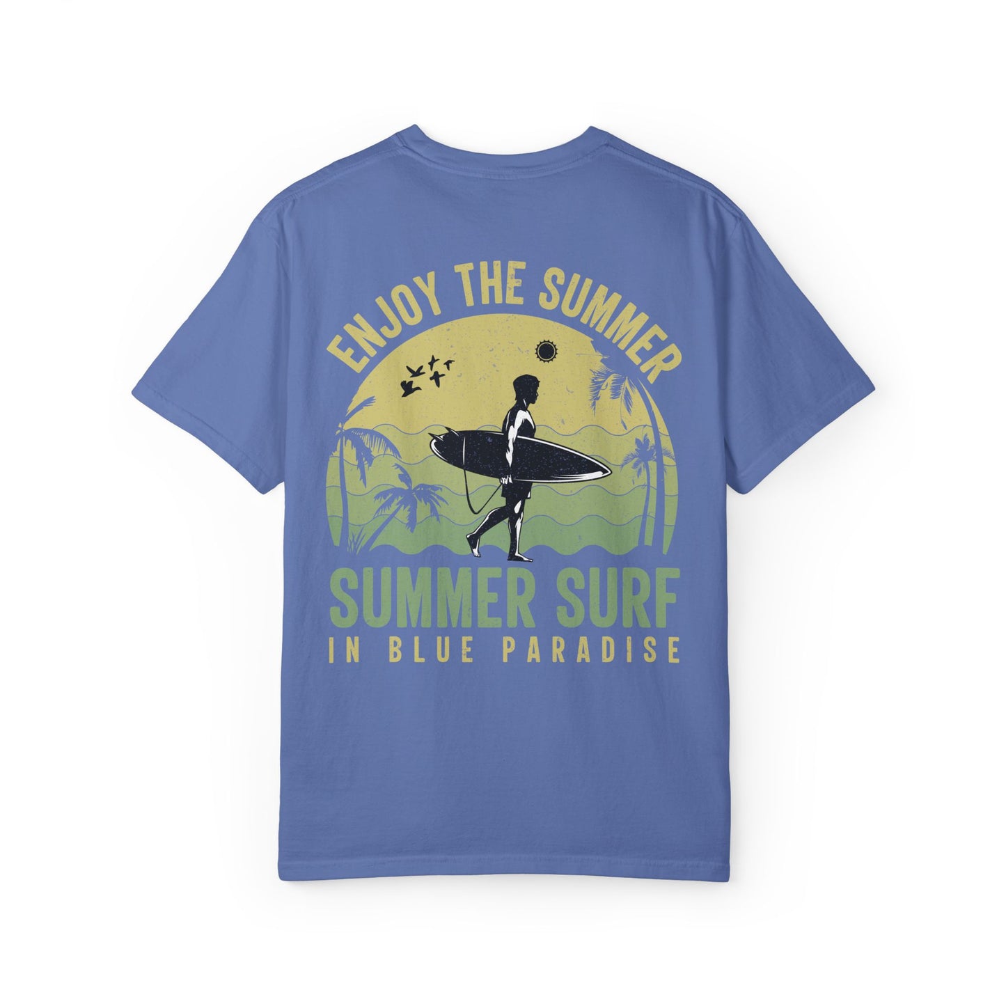 Vintage Summer Surf T-shirt, Summer Vibes, Beachwear, Unisex Graphic Tee, Casual Summer Apparel, Vacation Shirt