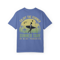 Vintage Summer Surf T-shirt, Summer Vibes, Beachwear, Unisex Graphic Tee, Casual Summer Apparel, Vacation Shirt