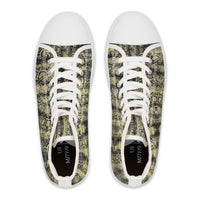 Stylish Women's High Top Sneakers – Python Print Fashion Footwear
