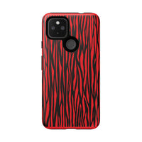 Bold Zebra Print Phone Case - Tough Protection for Trendsetters