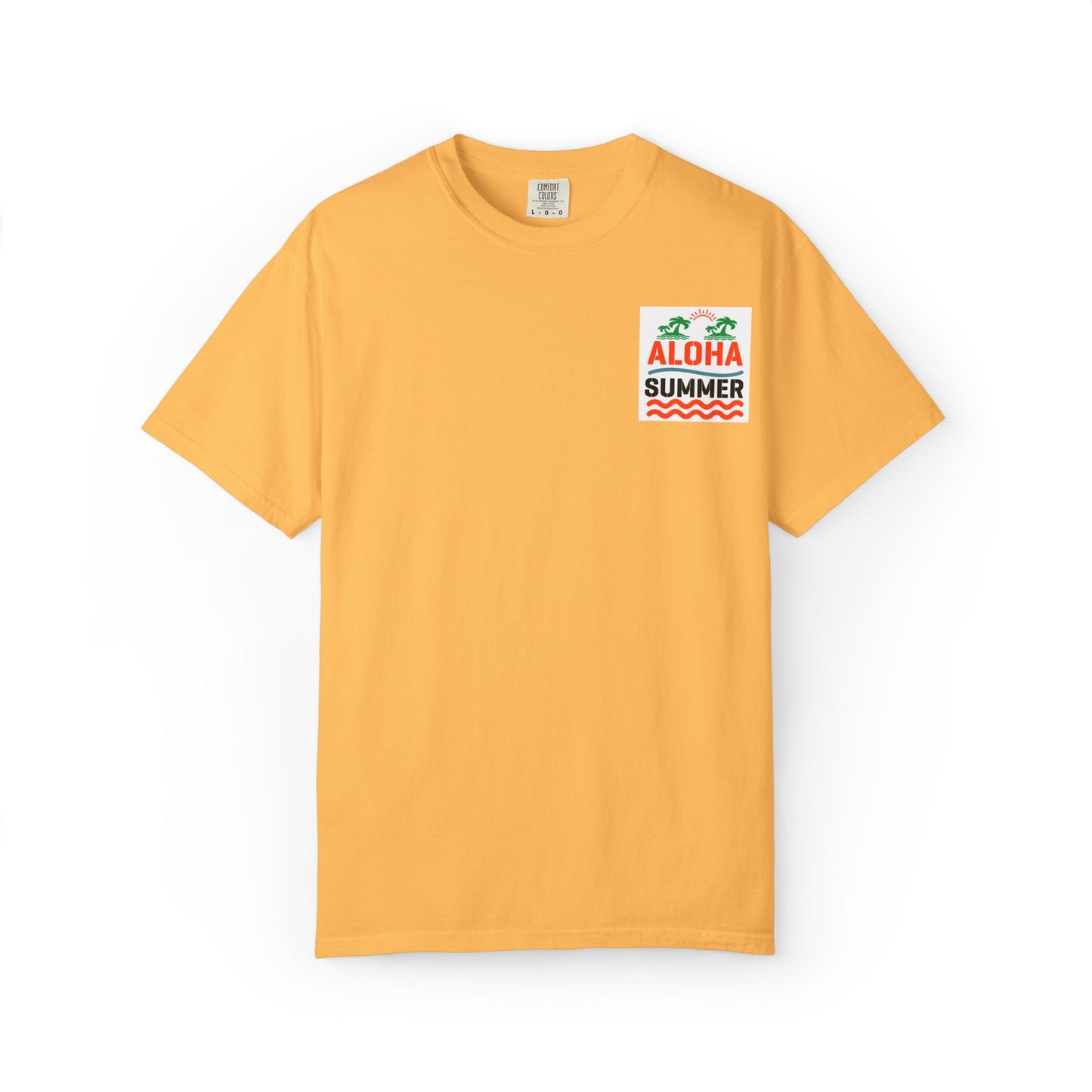 Aloha Summer Unisex T-Shirt, Beach Shirt, Vacation Tee, Summer Apparel, Tropical Graphic Tee, iconic Waikiki Beach Maui ,Oahu