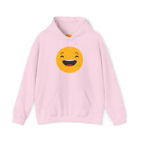 Funny Smile Emoji Hoodie - Unisex Heavy Blend™ Sweatshirt for Everyday Comfort