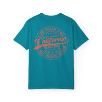 California Surf Unisex T-Shirt, Cozy Beachwear, Gift for Surfers, Summer Attire, Casual Style, Vacation Essential