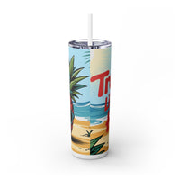 Skinny Tumbler with Straw, 20oz