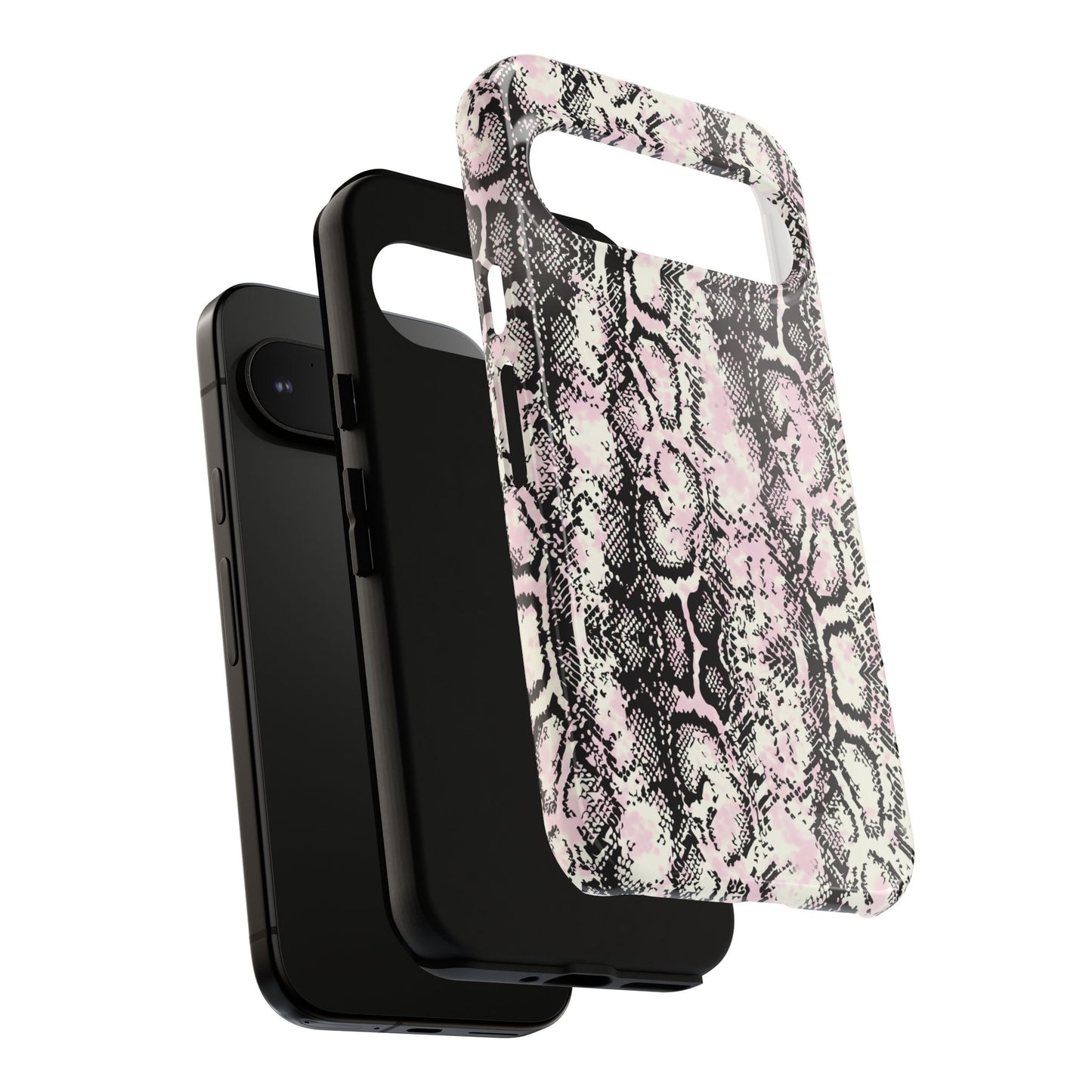 Stylish Snake Print Phone Case – Trendy Design, Tough Protection  Make a bold fashion statement while keeping your phone safe with this sleek and durable snake print case.
