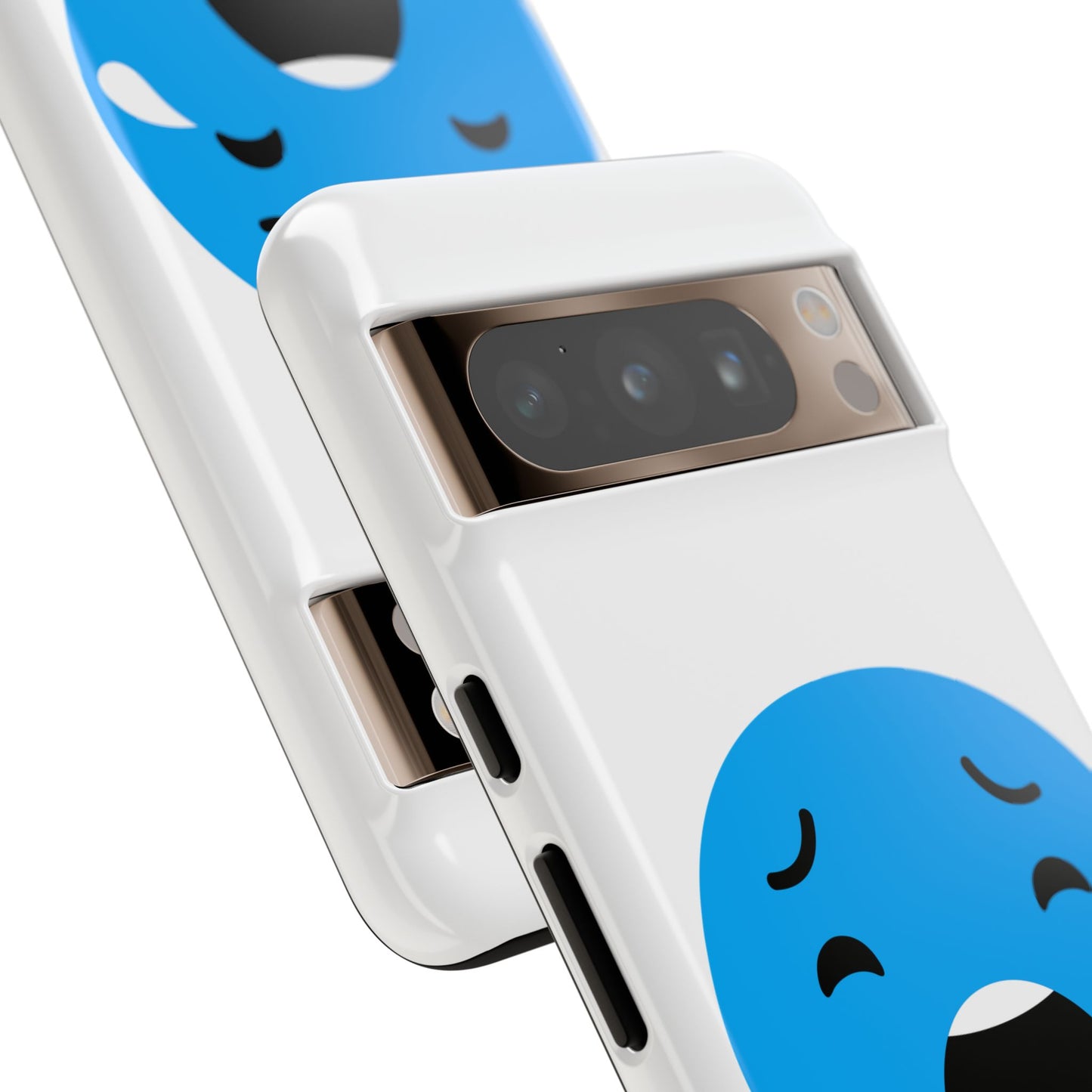 Funny Sad Face Phone Case - Tough and Stylish